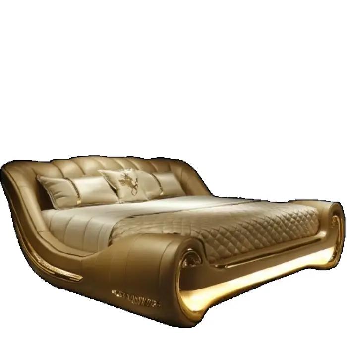 Style de sommeil notre lit Queen moderne lit Double à la mode enfants Design élégant n'importe quel thème de chambre Cama Casal décoration de la maison