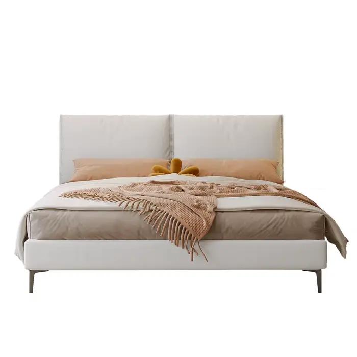 Lit en tissu minimaliste italien pour fille