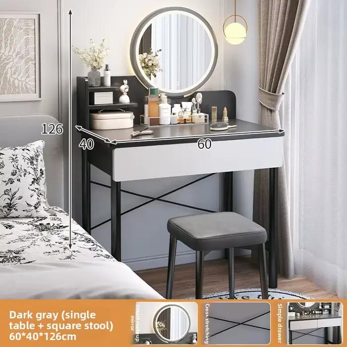 Table de maquillage pour petit appartement