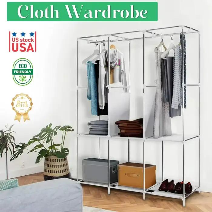 Placard armoire organisateur support de rangement Portable vêtements chaussures