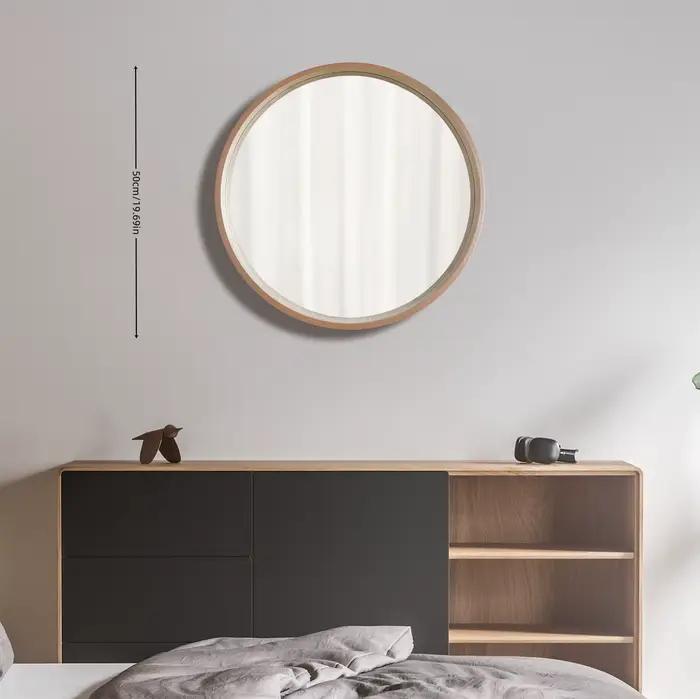 Miroir de maquillage mural - Miroir décoratif mural 50 cm x 50 cm