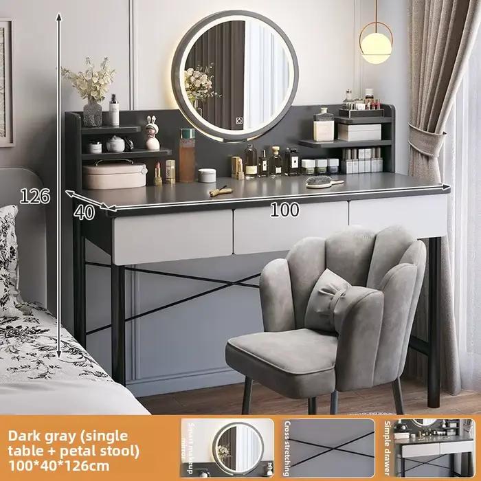 Table de maquillage pour petit appartement