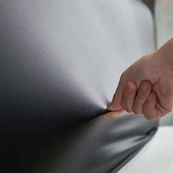 Housse de tête de lit en cuir Pu