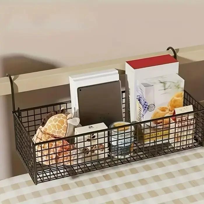 Panier de rangement de chevet en fer