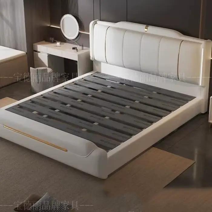 Lit Tendance Ergonomique Minimaliste Universel pour Chambre à Coucher