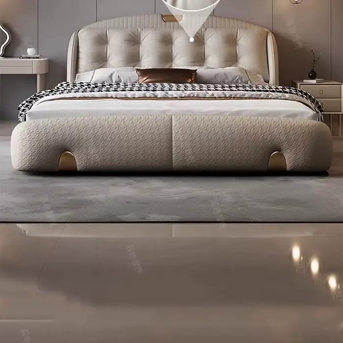 Lit Moderne de Luxe en Bois pour Filles