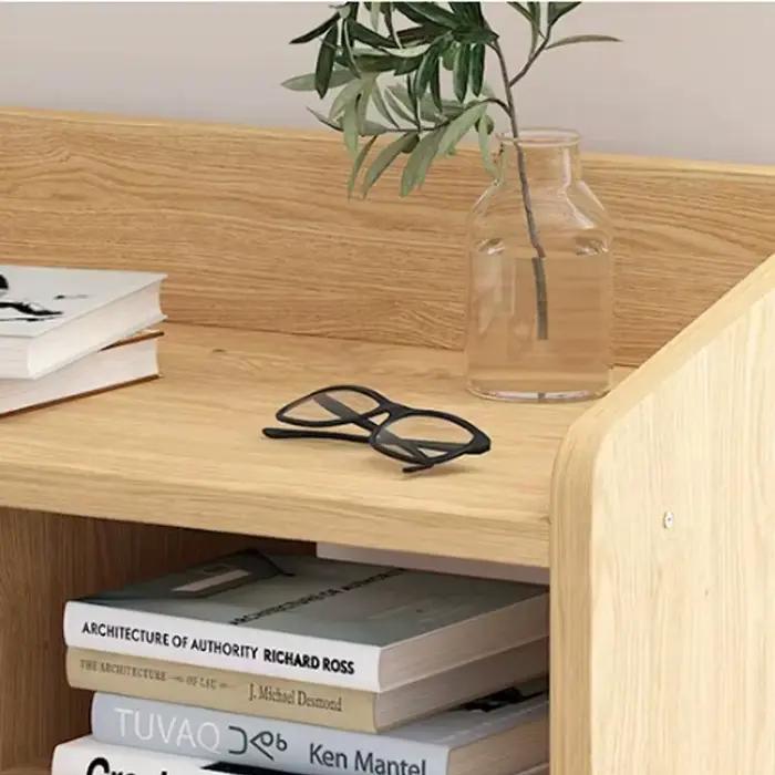 Table de chevet en bois minimaliste moderne