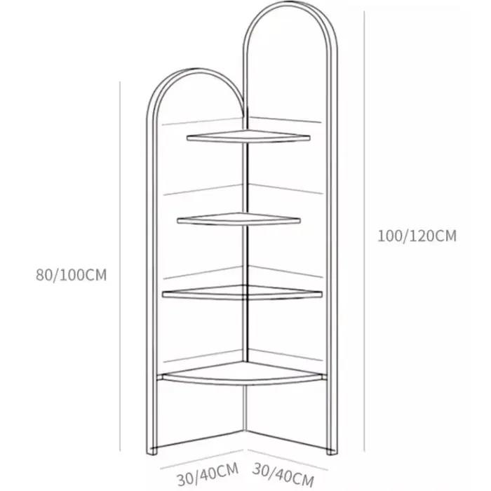 Armoire de rangement murale pour chaussures