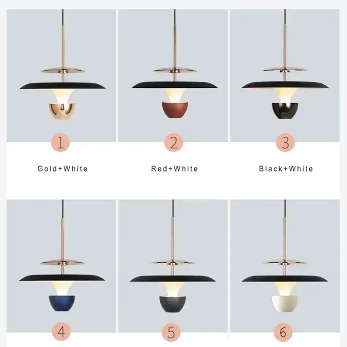 Chevet minimaliste LED lustre moderne créatif Restaurant chambre cuisine réglable suspension lampe décor à la maison luminaire