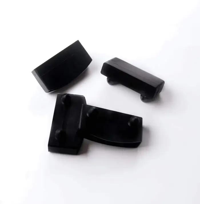 Supports de capuchons d'extrémité centrale en plastique