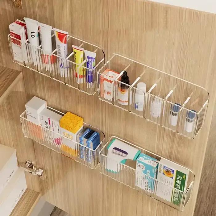1 pièce - Boîte de rangement murale multifonctionnelle - adaptée au stockage quotidien de médicaments