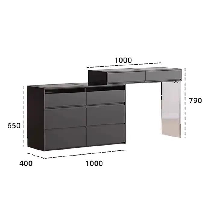 Commode de rangement gain de place