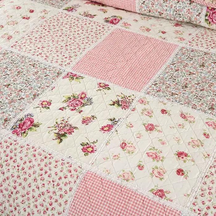 Couette en coton à fleurs