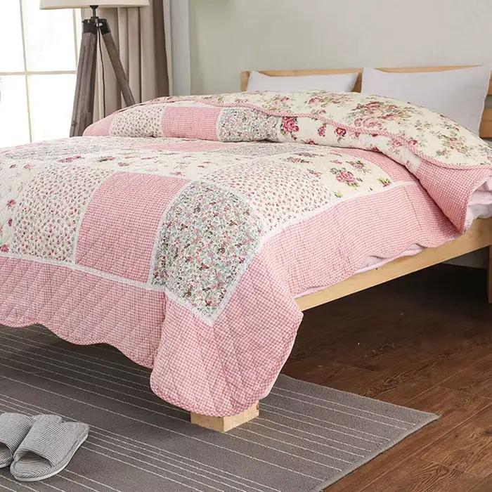 Couette en coton à fleurs