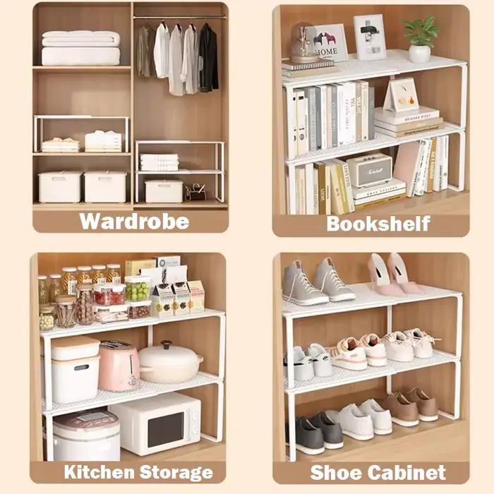 Panneau de séparation en couches évolutif pour garde-robe