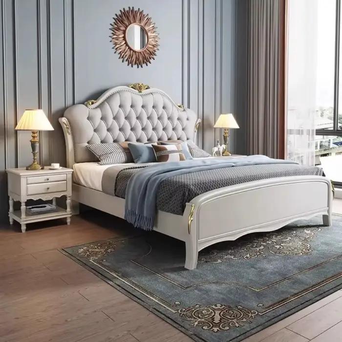 Lit King Size avec tête de lit