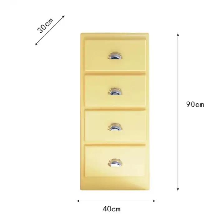 Meuble de rangement coloré et élégant pour le divertissement
