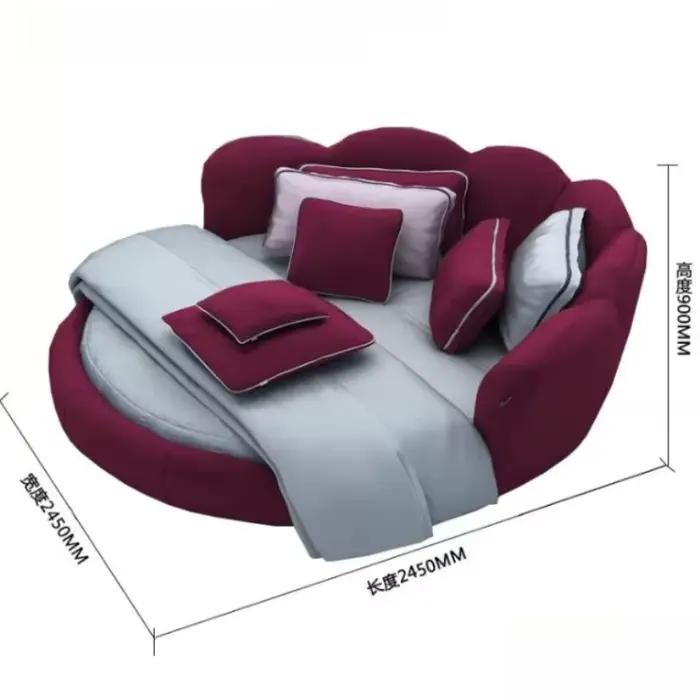 Lit double européen moderne pour adultes