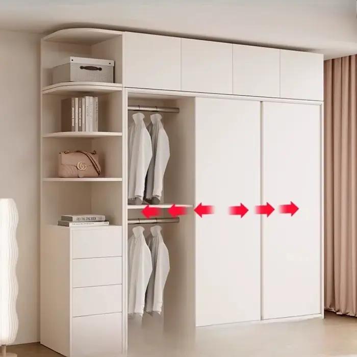 Organisateur d'hôtel Wadrobe chambres moderne luxe rangement en bois
