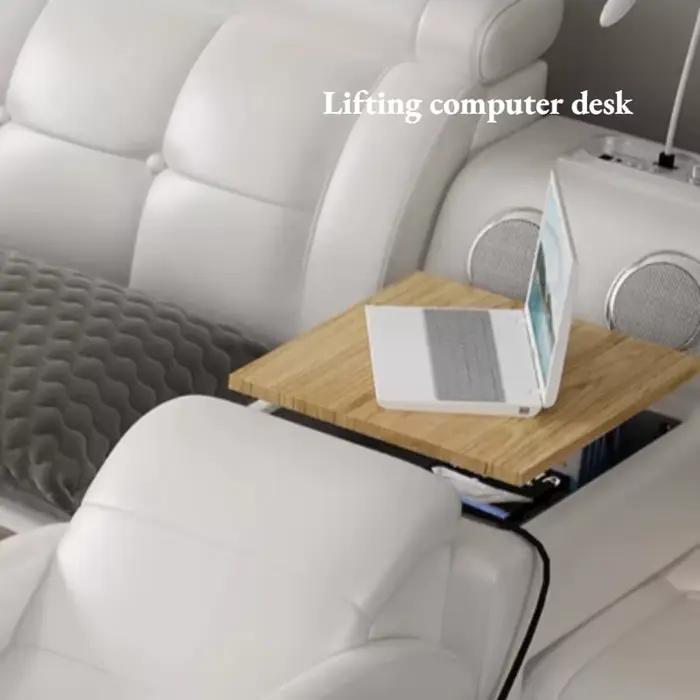 Lit double de luxe 180x200 avec rangement