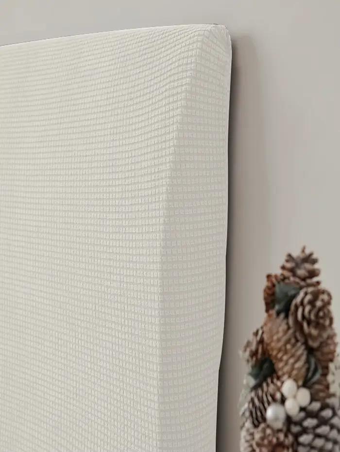 Housse de tête de lit tout compris, housse souple, simple, moderne, nordique, housse de dossier, anti-poussière, universelle, housse de protection pour lit en bois, uni