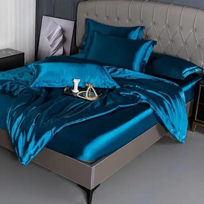 Parure de lit 100% soie Pure