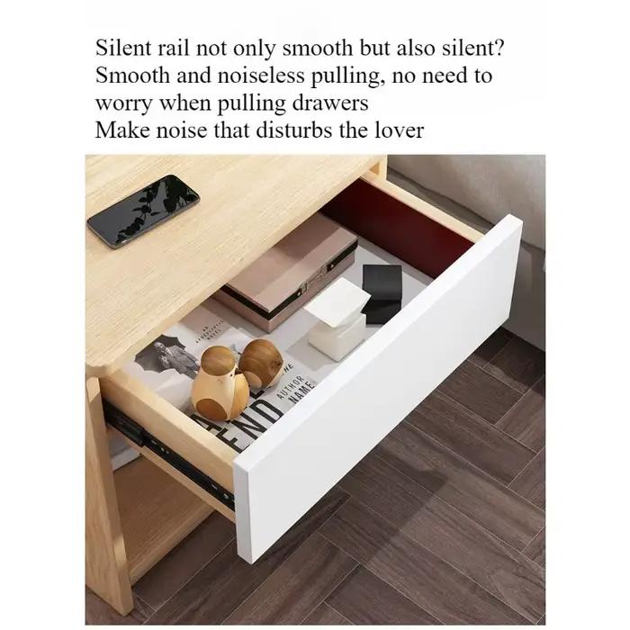 Table de chevet moderne et simple pour chambre à coucher