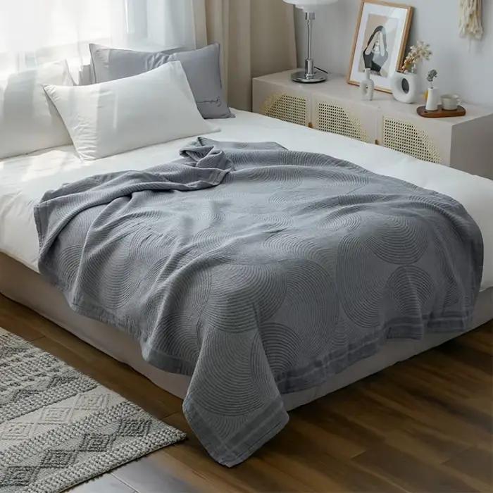 Couvre-lits doubles en coton