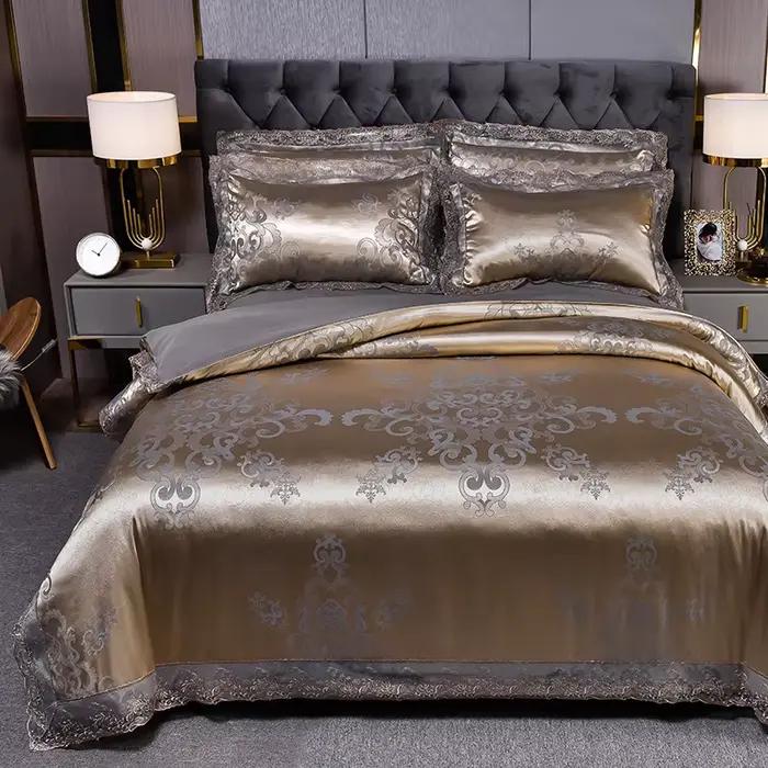 Parure de lit en Jacquard de Style européen