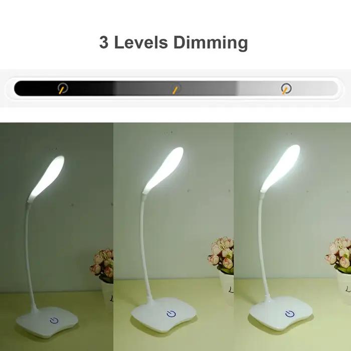 Lampe de bureau LED aste par USB