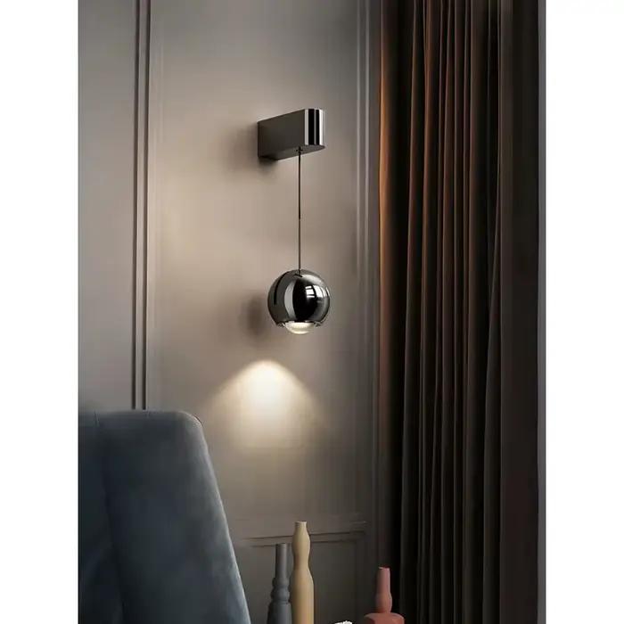 Applique murale de chevet réglable pour chambre à coucher
