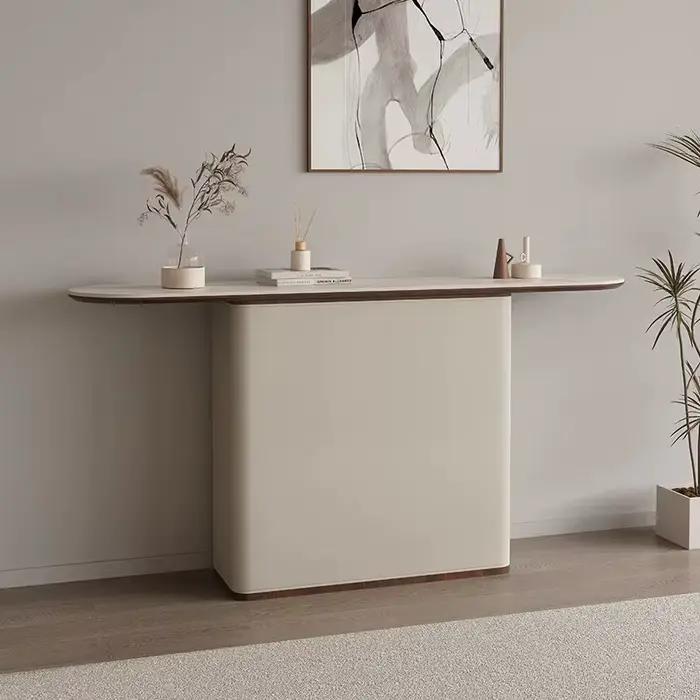 Table d'angle avec tiroirs