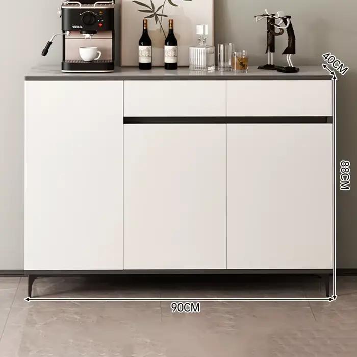 Armoire de salon minimaliste au design simple