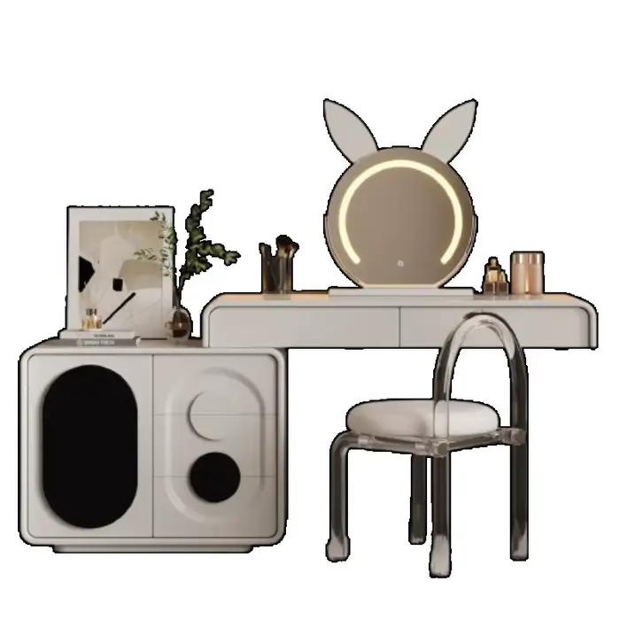 Organisateur conteneurs coiffeuse princesse fleurs bureau