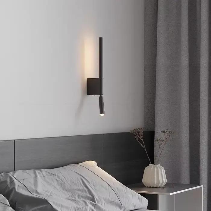 Applique de chevet rotative à 330 degrés