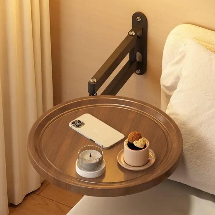 Table murale pliante pour lit