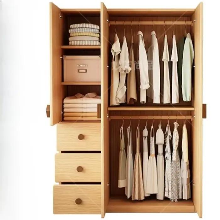 Armoire en bois artisanale