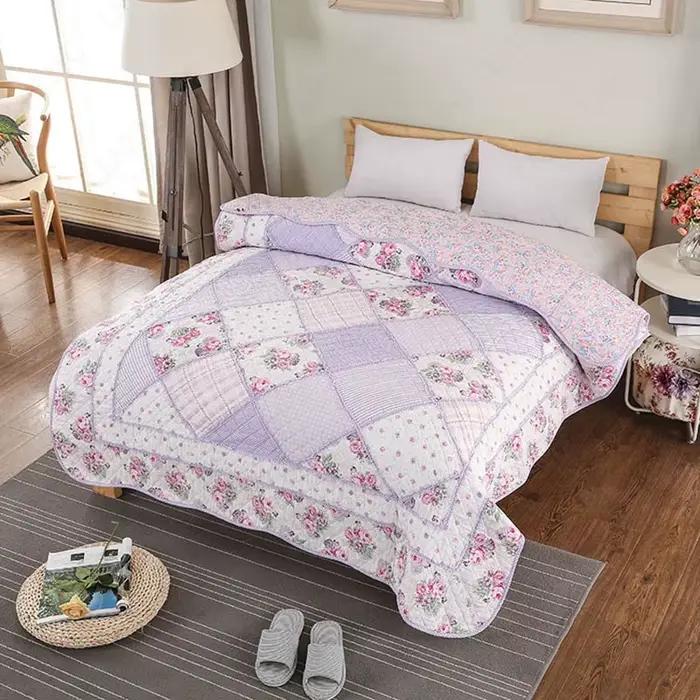 Couette en coton à fleurs