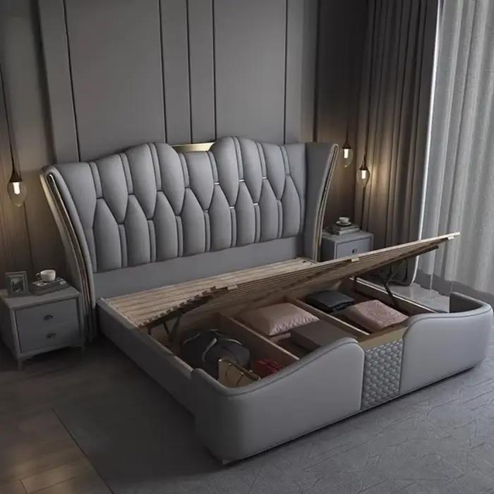 Lit de rangement simple de type italien