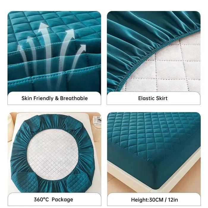 Housse de matelas épaisse en tissu Air 3D