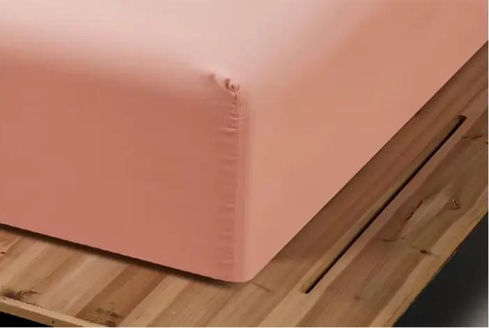 Drap-housse avec bande élastique, housse de matelas en coton et polyester, couvre-lit en lin, 17 couleurs unies, 160x200cm, TD200