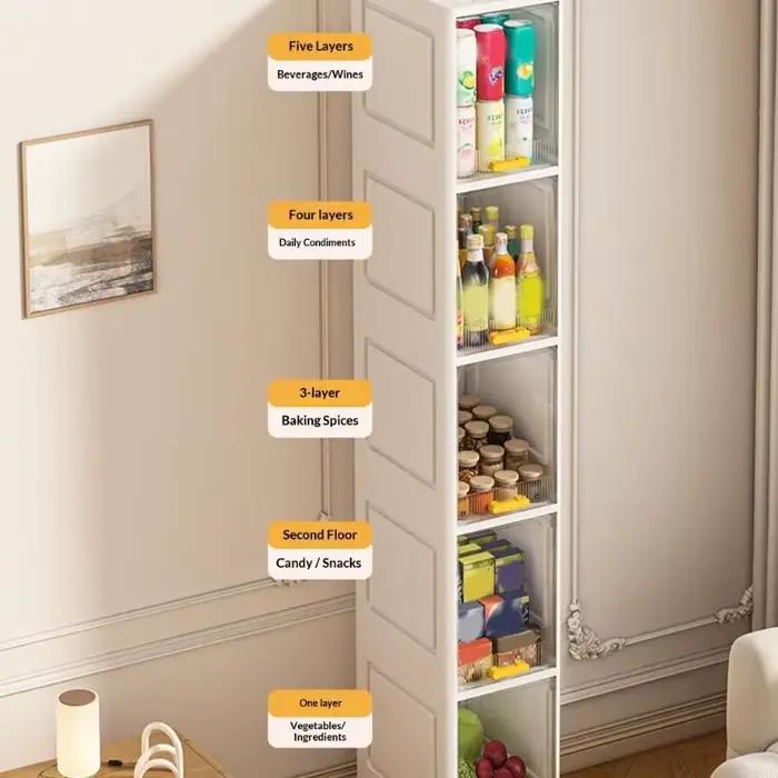 Armoire rangement à porte transparente