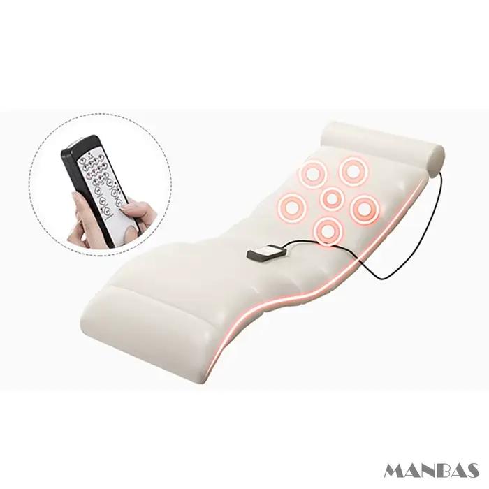 Lit tout-en-un, lit multifonctionnel de luxe en cuir véritable avec haut-parleur