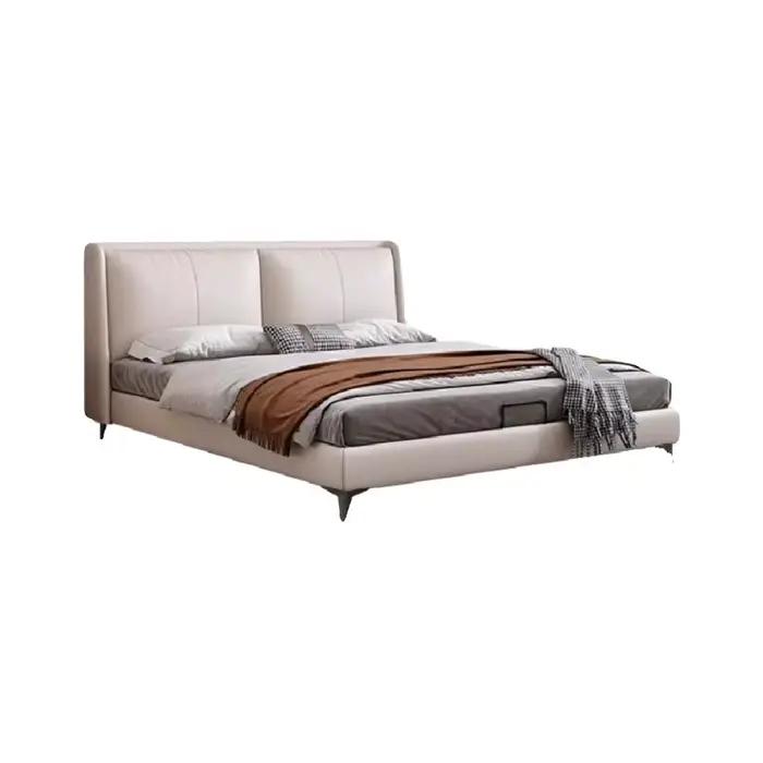 Chambre à coucher lit esthétique moderne luxe King salon lit deux personnes dormir Muebles Para dortoir meubles de maison décoration