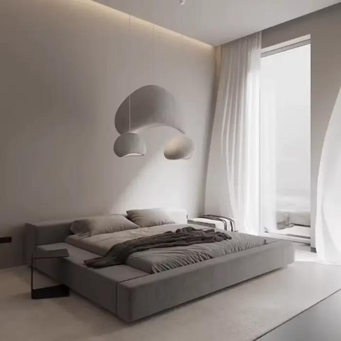 Lits confortables à la mode