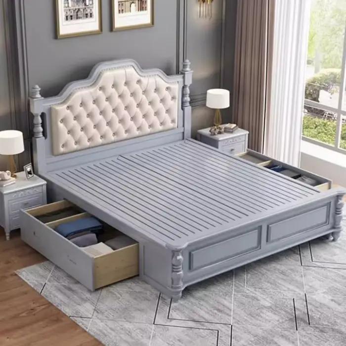 Lit de rangement King Size multifonctionnel