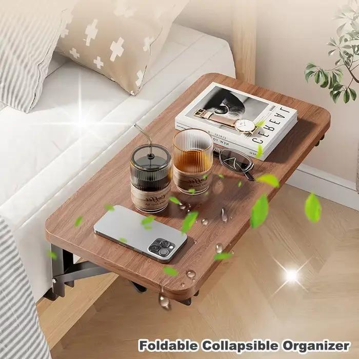 Table de chevet pliable pour chambre à coucher