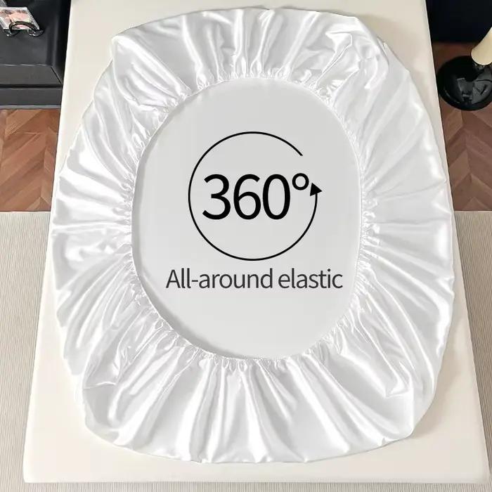 Drap-housse élastique en Satin