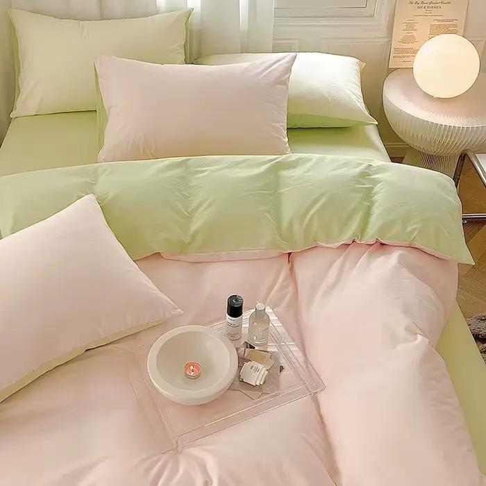 Parure de lit haut de gamme 100 % coton