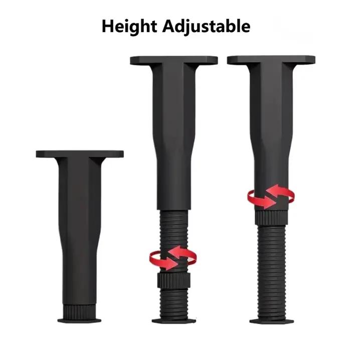 Paquet de 4 pieds de Support de lit réglables
